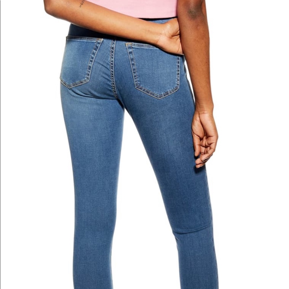 Topshop Moto Leigh ankle jeans